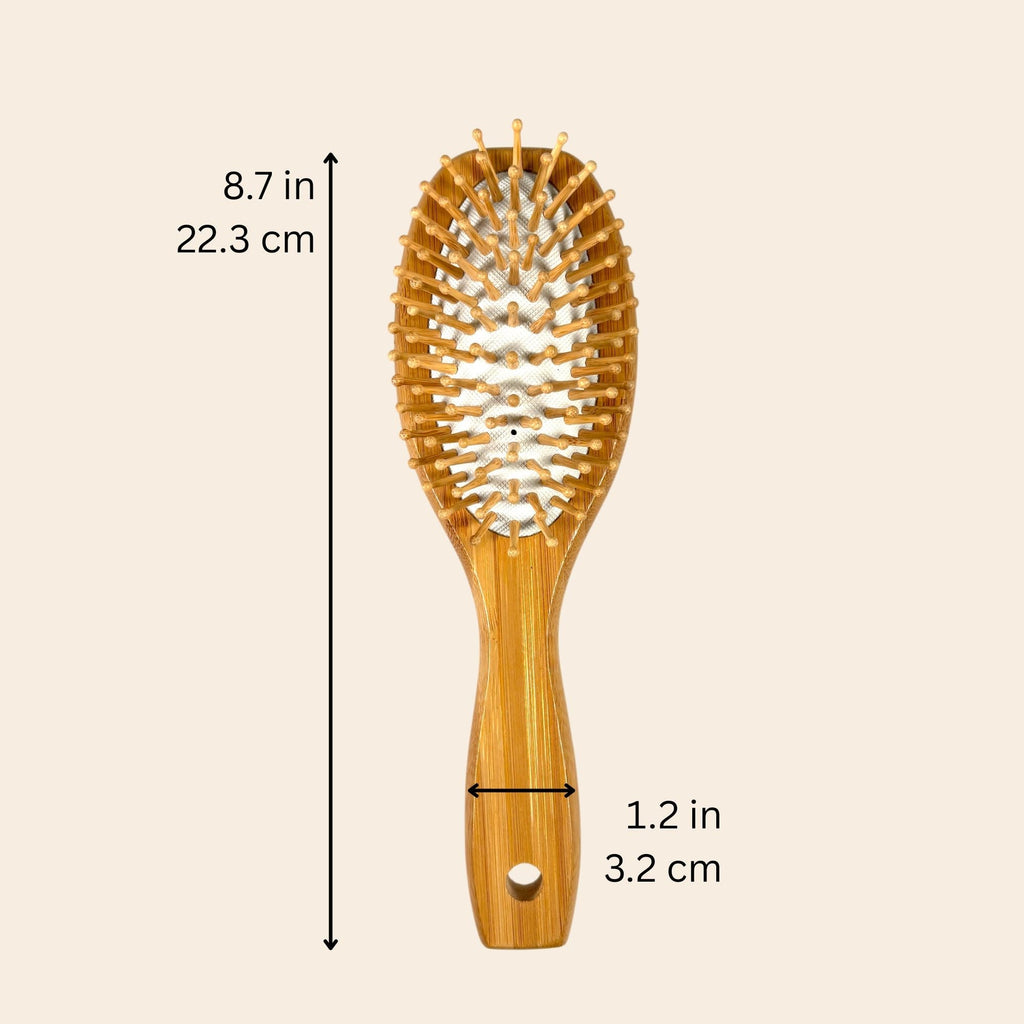 Bamboo Double-Sided Hair Brush